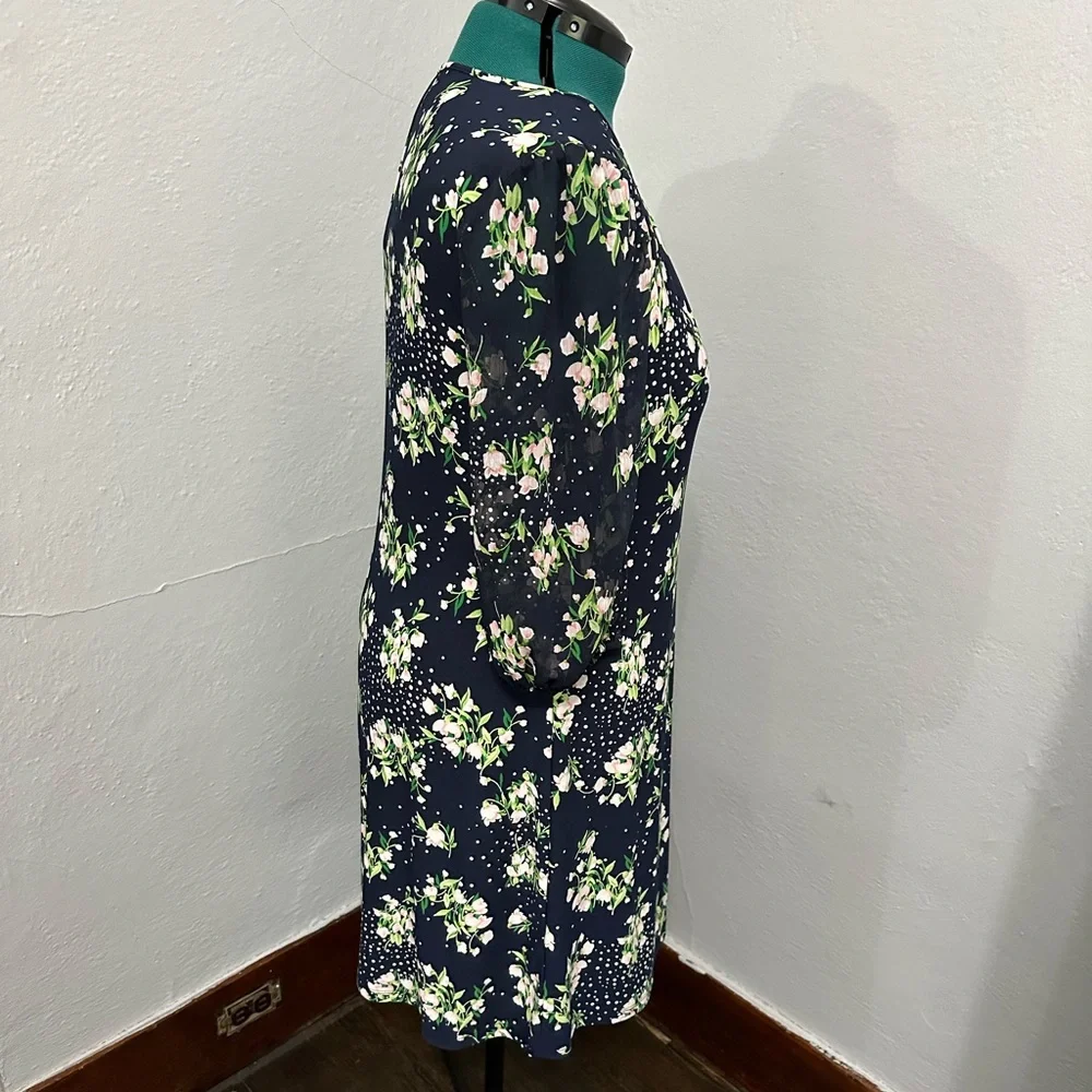 Tommy Hilfiger Navy Floral Dress - Picture 5 of 8